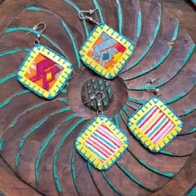 Huipil Diamond Earrings