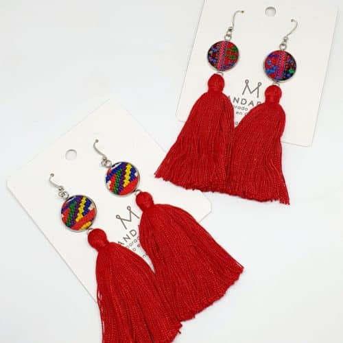 Huipilito Tassel Earrings by Mandarina by Dre | Inspire Me Latin America