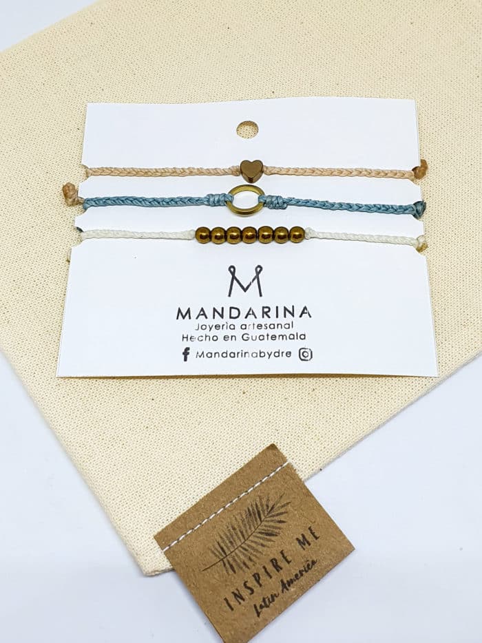 Simbolos Bracelet Set by Mandarina by Dre | Inspire Me Latin America