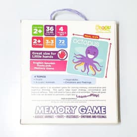 Memory Game by Oook! Learning Supplies | Inspire Me Latin America