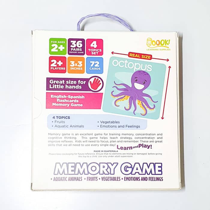 Memory Game by Oook! Learning Supplies | Inspire Me Latin America