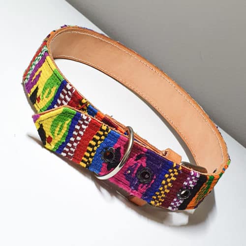 Textile Dog Collar by Utz Kem | Inspire Me Latin America