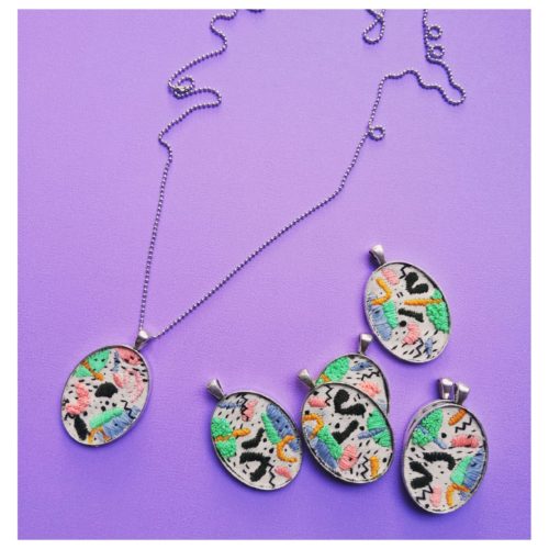 Hilos Geo Pendant Necklace by Mandarina by Dre | Inspire Me Latin America
