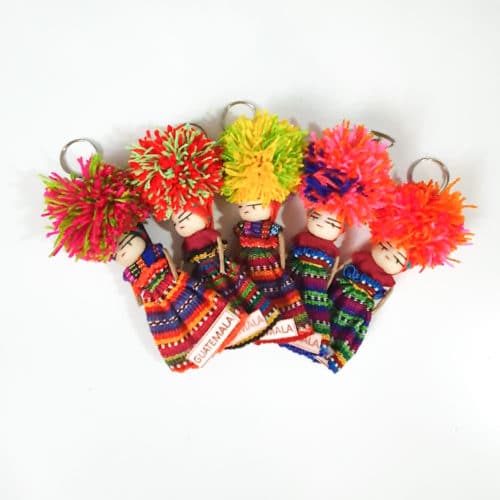 Worry Doll Keychain by Utz Kem | Inspire Me Latin America