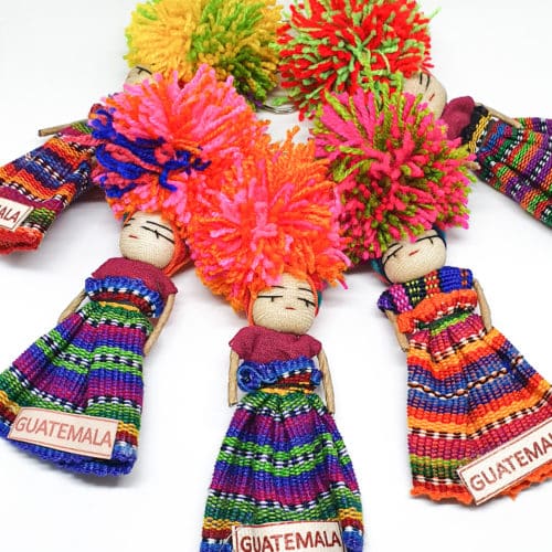 Worry Doll Keychain by Utz Kem | Inspire Me Latin America