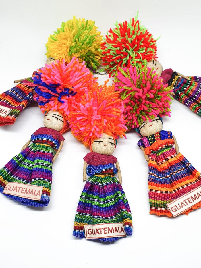Worry Doll Keychain by Utz Kem | Inspire Me Latin America