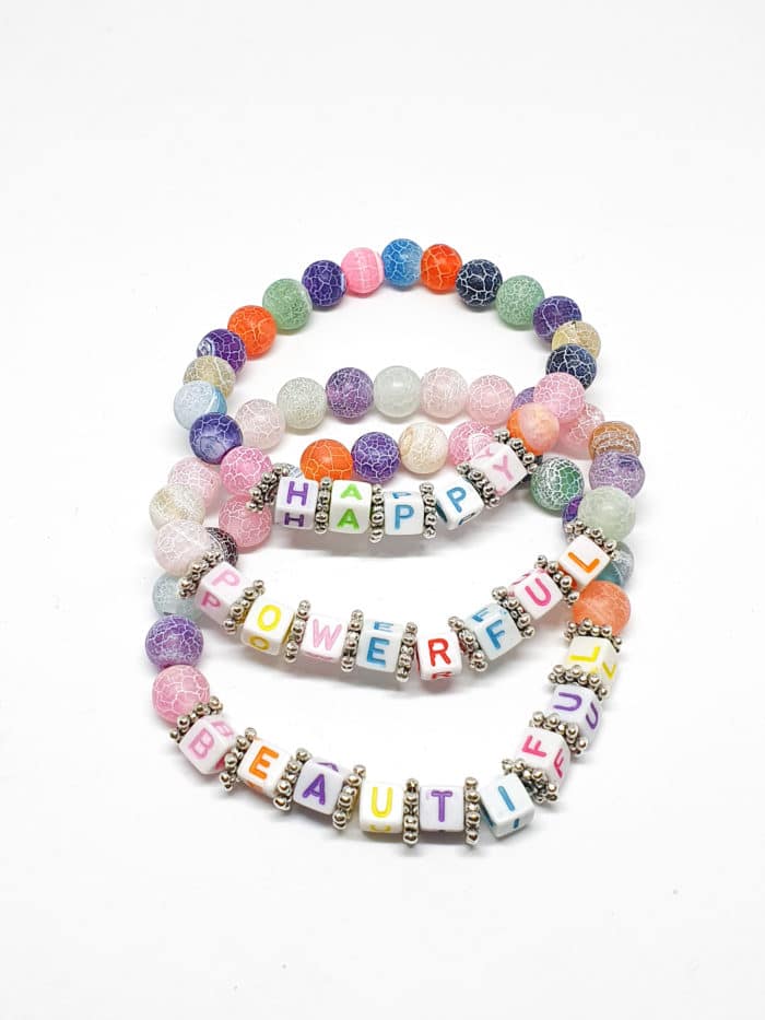 Rainbow Intention Bead Bracelets by Mereketé | Inspire Me Latin America