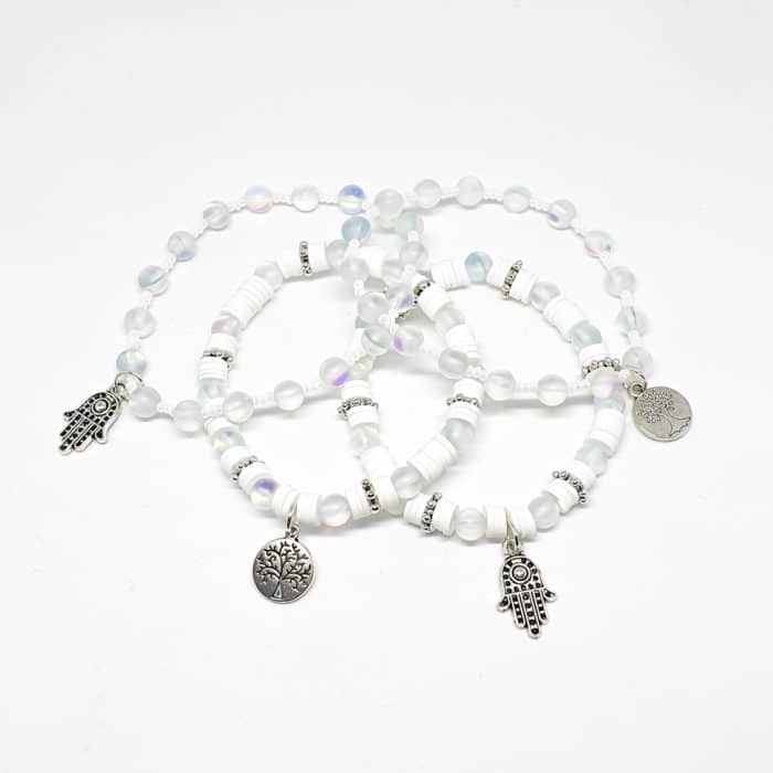 Aquamarine Energy Bracelets by Mereketé | Inspire Me Latin America