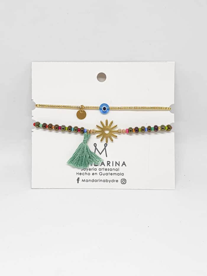 Sol Bracelet Set by Mandarina by Dre | Inspire Me Latin America