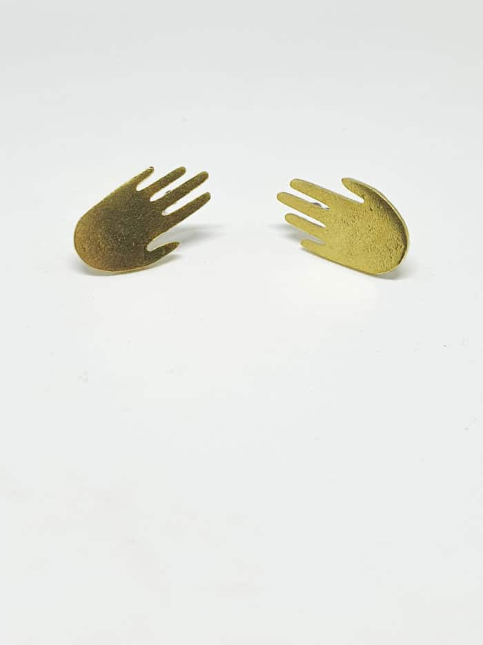Hamsa Earrings by Mandarina by Dre | Inspire Me Latin America