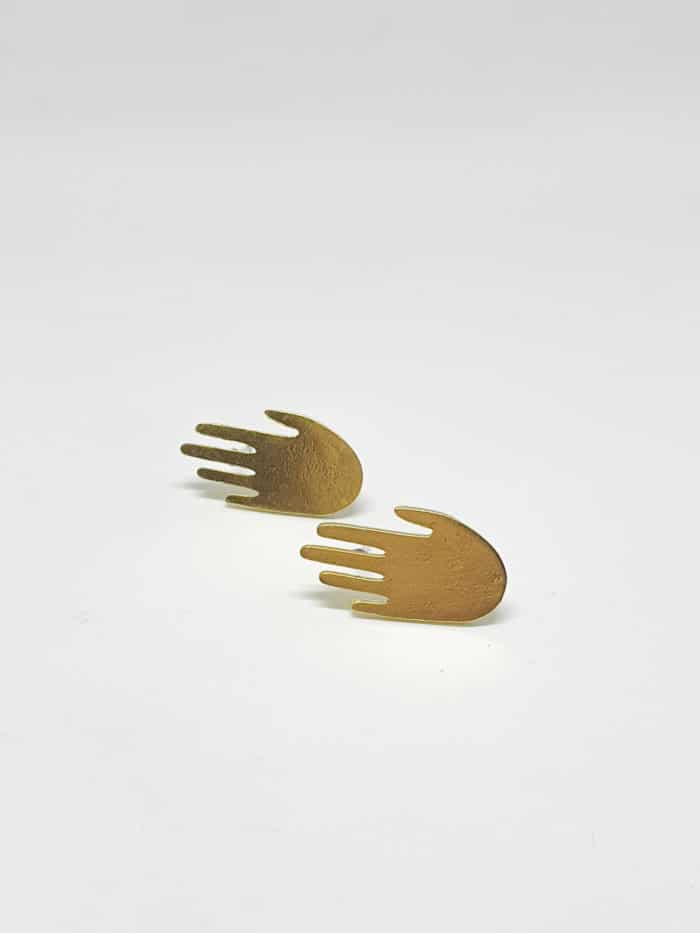Hamsa Earrings by Mandarina by Dre | Inspire Me Latin America