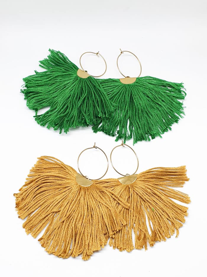 Pluma Earrings by Mandarina by Dre | Inspire Me Latin America