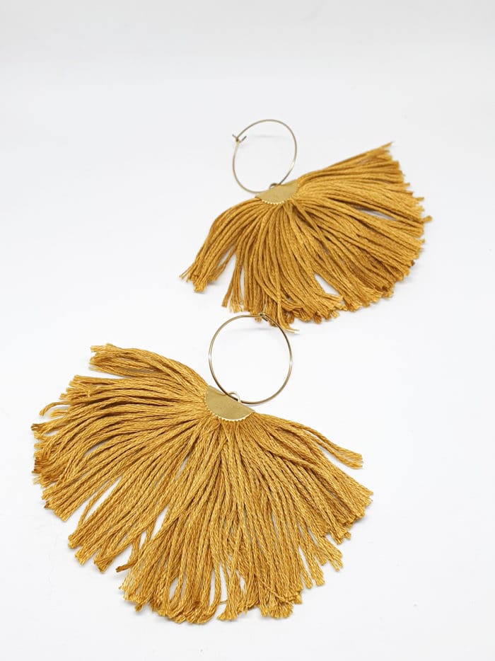 Pluma Earrings by Mandarina by Dre | Inspire Me Latin America