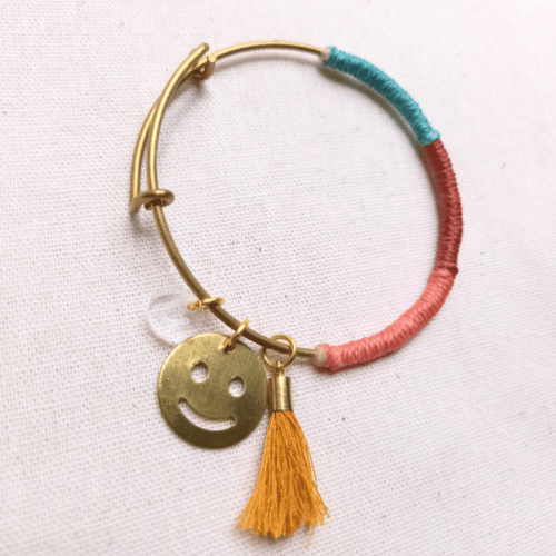 Aro Felicidad Bangle by Mandarina by Dre | Inspire Me Latin America