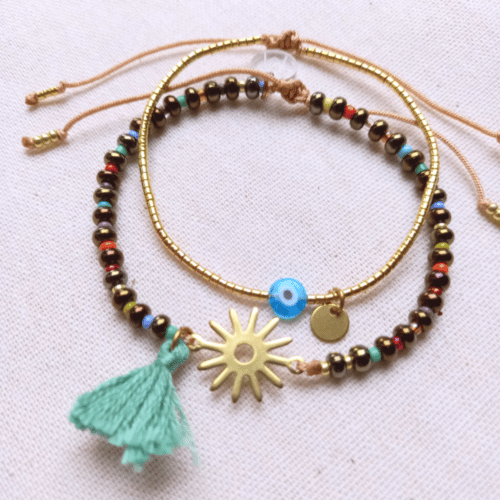 Sol Bracelet Set by Mandarina by Dre | Inspire Me Latin America