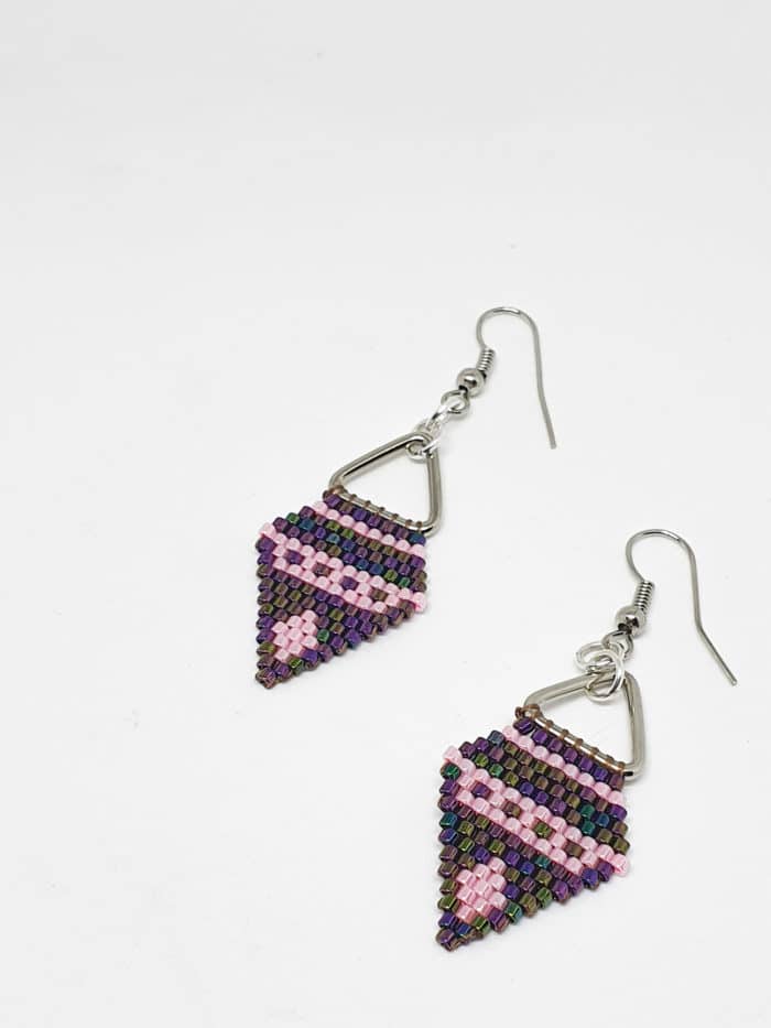 Diamond Miyuki Earrings from Korotos | Inspire Me Latin America