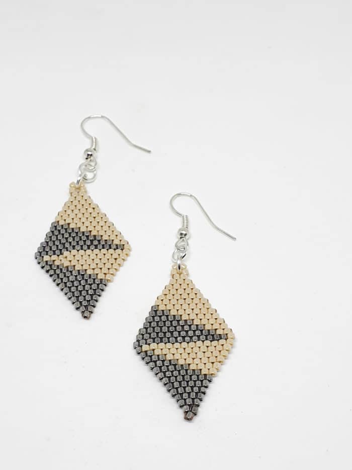Diamond Miyuki Earrings from Korotos | Inspire Me Latin America