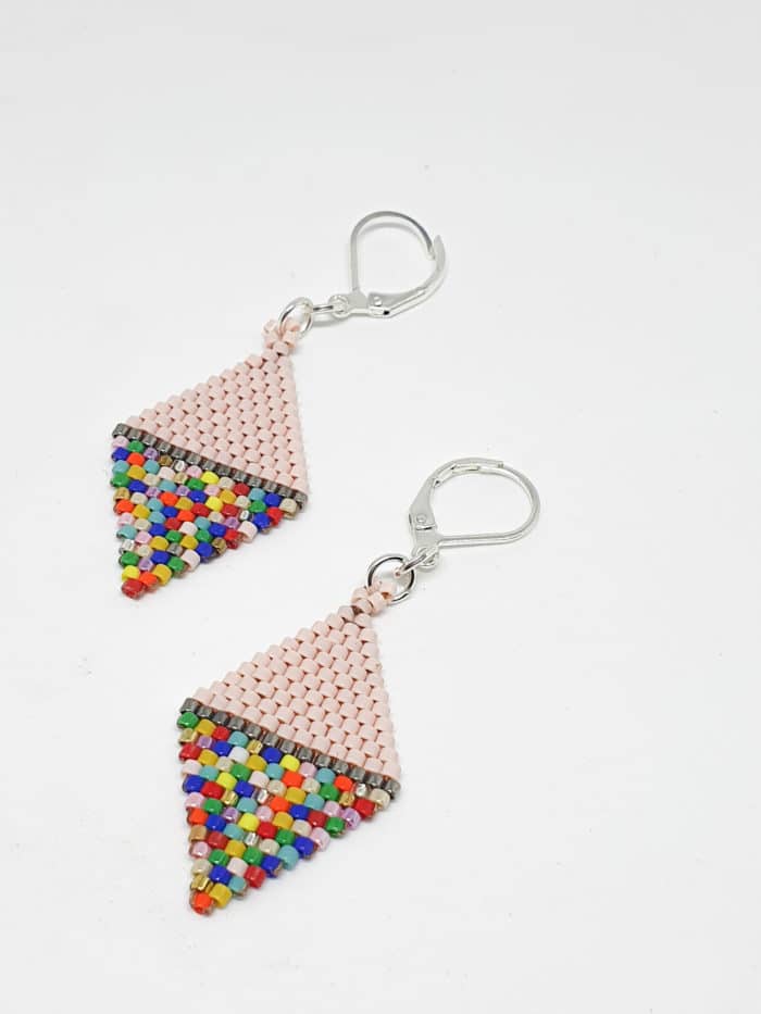 Diamond Miyuki Earrings from Korotos | Inspire Me Latin America