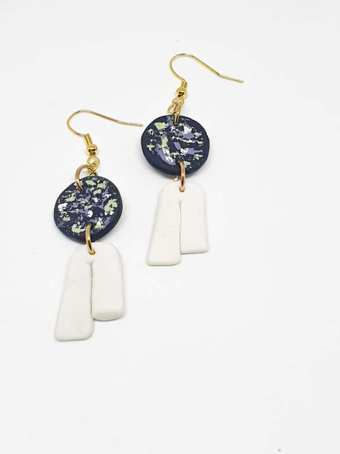 Polymer U-Blusher Earrings by Mereketé | Inspire Me Latin America