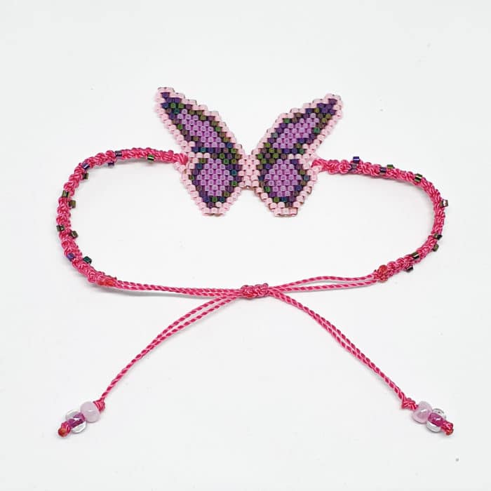 Butterfly Miyuki Bracelet by Korotos | Inspire Me Latin America