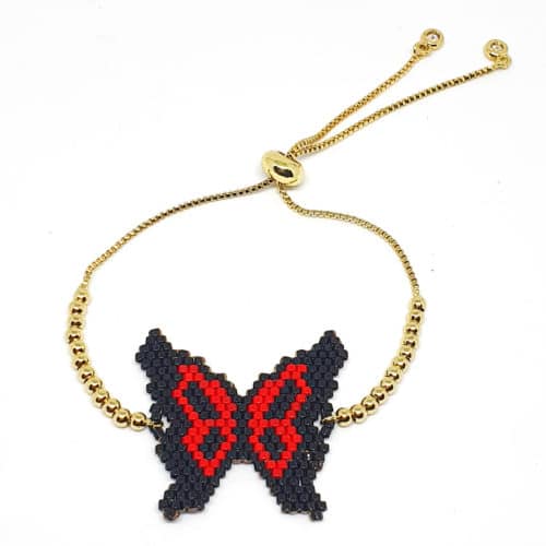 Butterfly Miyuki Bracelet by Korotos | Inspire Me Latin America