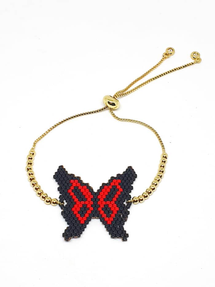 Butterfly Miyuki Bracelet by Korotos | Inspire Me Latin America