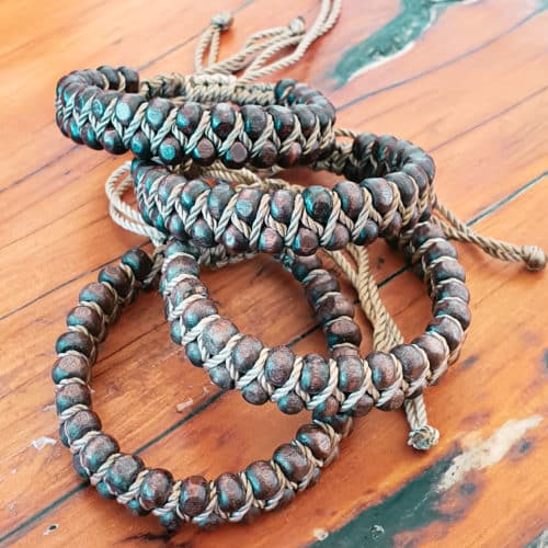 Coconut Shell Beaded Bracelet | Inspire Me Latin America