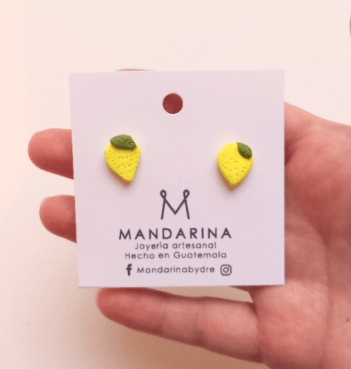 Limones Studs from Mandarina by Dre | Inspire Me Latin America