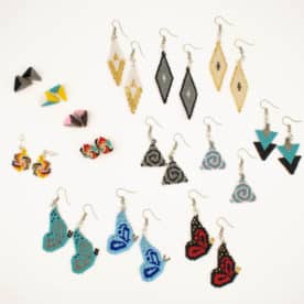 Butterfly Miyuki Earrings - Image 2
