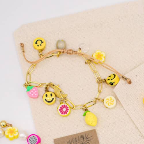 Tuttifrutti Chain Bracelet from Mandarina by Dre | Inspire Me Latin America