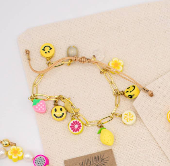 Tuttifrutti Chain Bracelet from Mandarina by Dre | Inspire Me Latin America