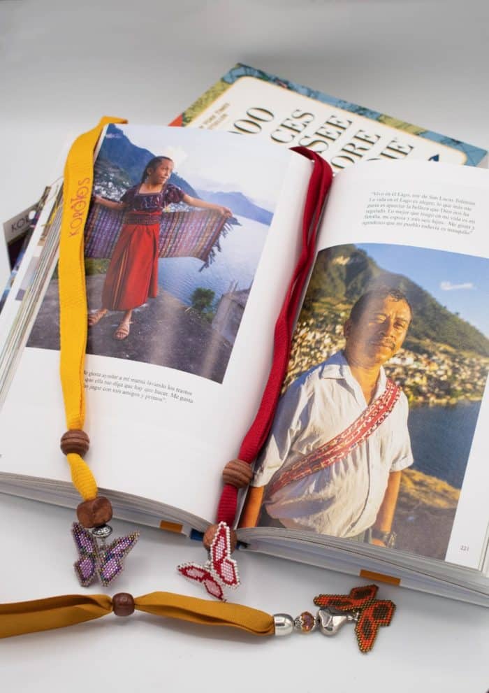 Butterfly Miyuki Bookmark from Korotos | Inspire Me Latin America