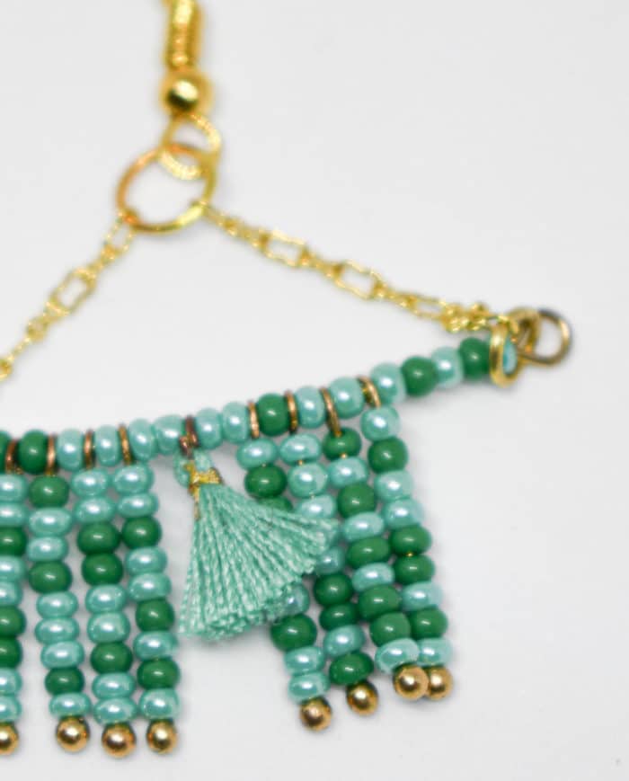 Skirty Chain Earrings by Mereketé | Inspire Me Latin America