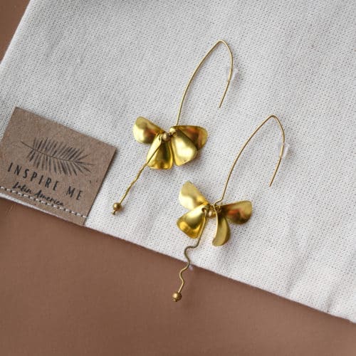 Tumbergia Earrings by Mandarina by Dre | Inspire Me Latin America