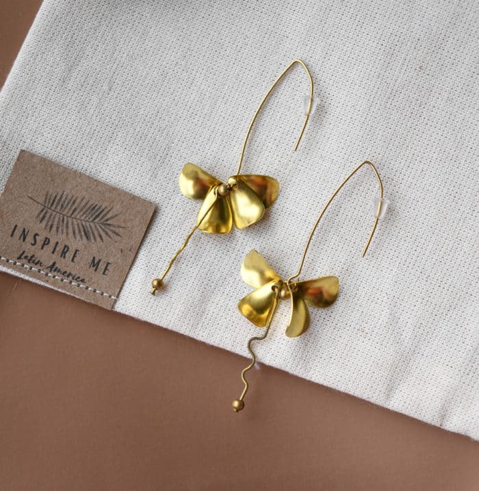 Tumbergia Earrings by Mandarina by Dre | Inspire Me Latin America