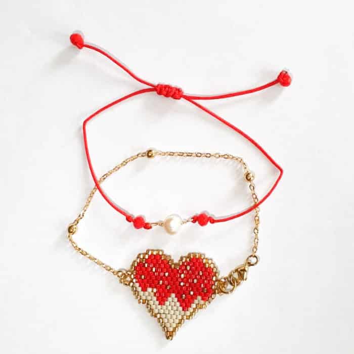 Pulsera Fresa and Perla Set by Korotos | Inspire Me Latin America