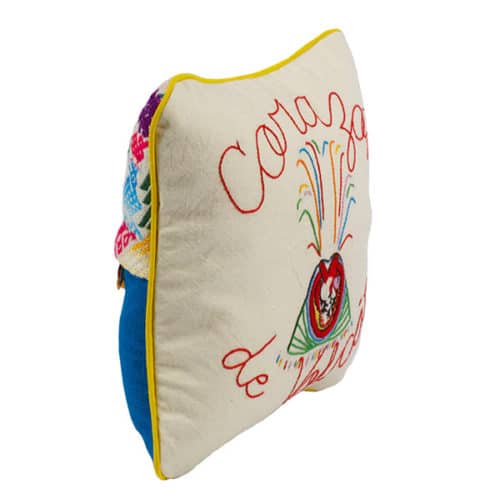 Corazón de Volcán Pillow by Corazón de Volcán | Inspire Me Latin America