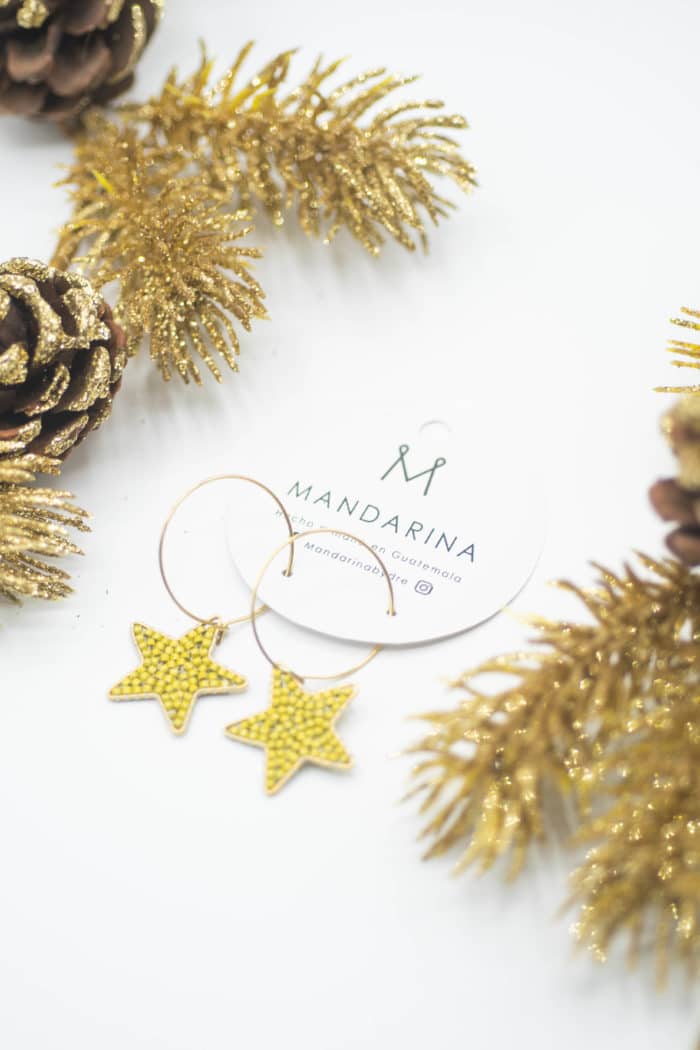 Estrella Miyuki Earrings by Mandarina by Dre | Inspire Me Latin America