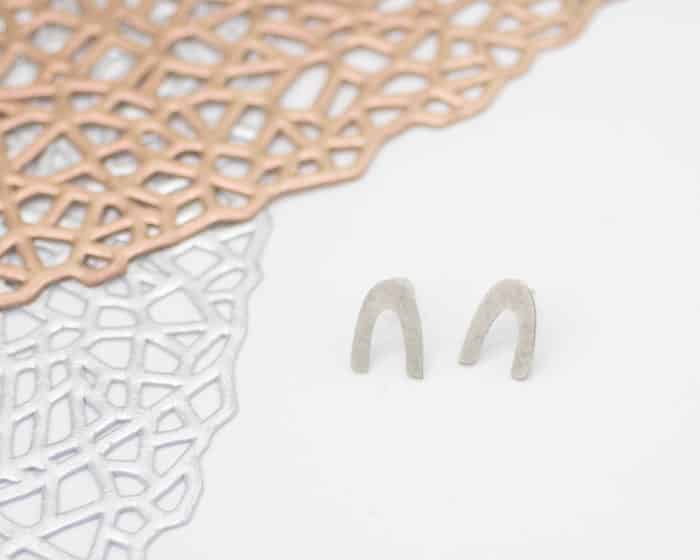 Montaña Studs Silver by Mandarina by Dre | Inspire Me Latin America