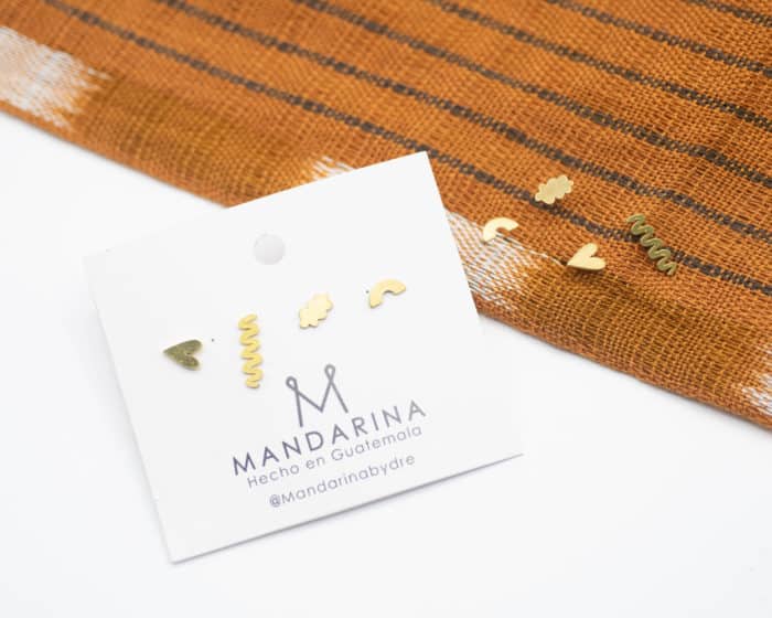 Minis Set - Arcos Earrings by Mandarina by Dre | Inspire Me Latin America