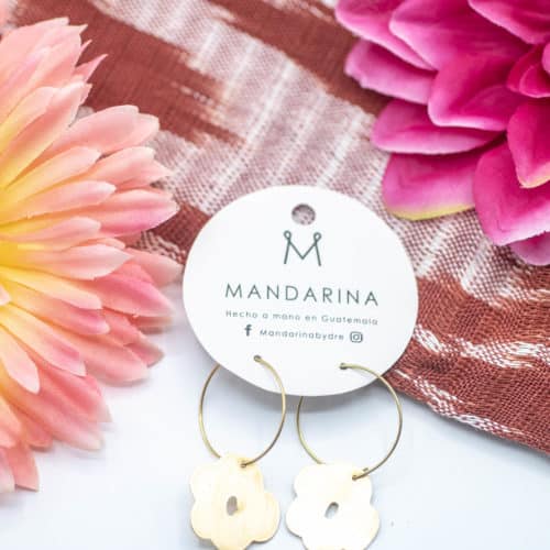 Florecer Aro Earrings by Mandarina by Dre | Inspire Me Latin America