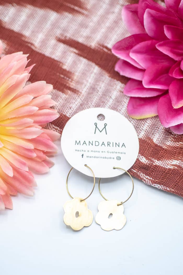 Florecer Aro Earrings by Mandarina by Dre | Inspire Me Latin America