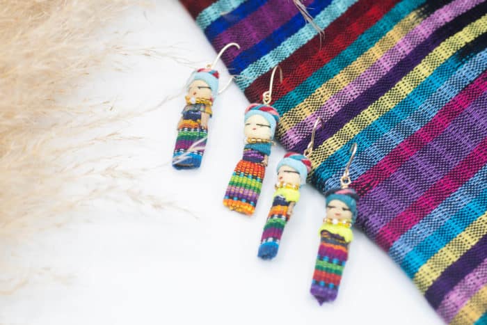 Worry Doll Earringsi by Korotos | Inspire Me Latin America