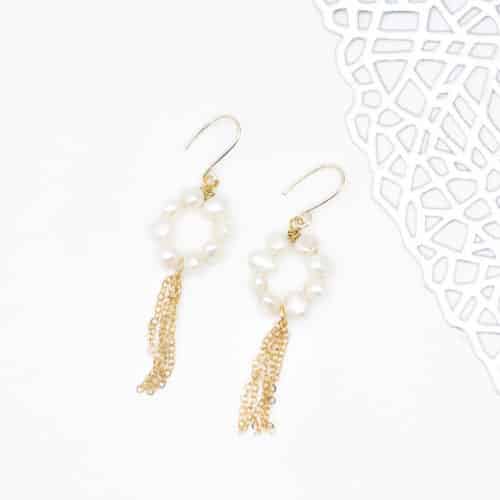 Perla Flor Earrings by Korotos | Inspire Me Latin America