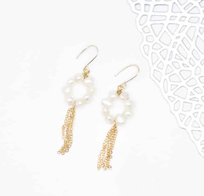 Perla Flor Earrings by Korotos | Inspire Me Latin America