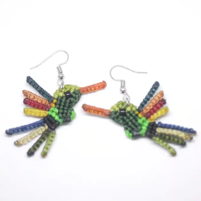 Coloibrí Earrings by Alma de Colores | Inspire Me Latin America