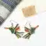 Colibrí Earrings by Alma de Colores | Inspire Me Latin America